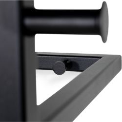 Spinder Design Marco wandkapstok - zwart