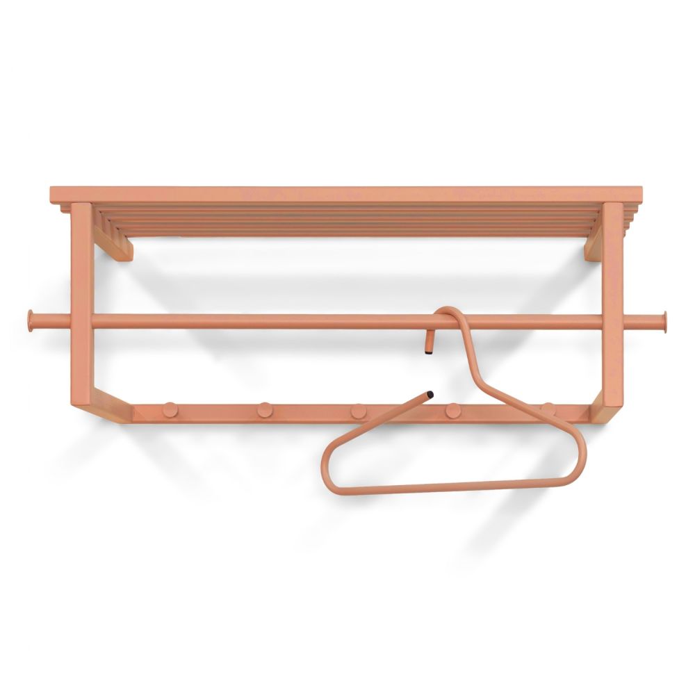 Spinder Design Marco wandkapstok - clay terra