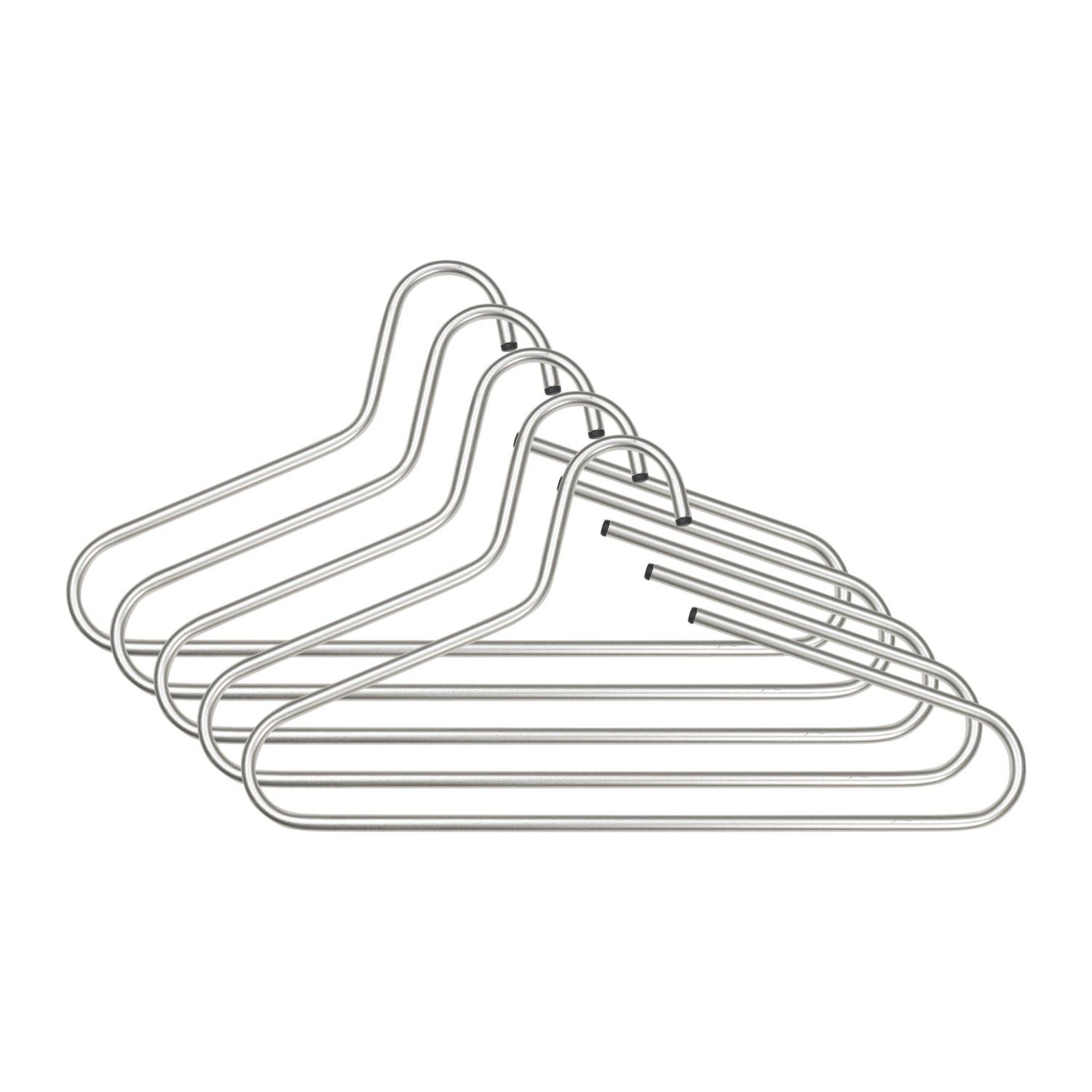 Spinder Design Victorie kledinghangers (set van 5 stuks) - nikkel