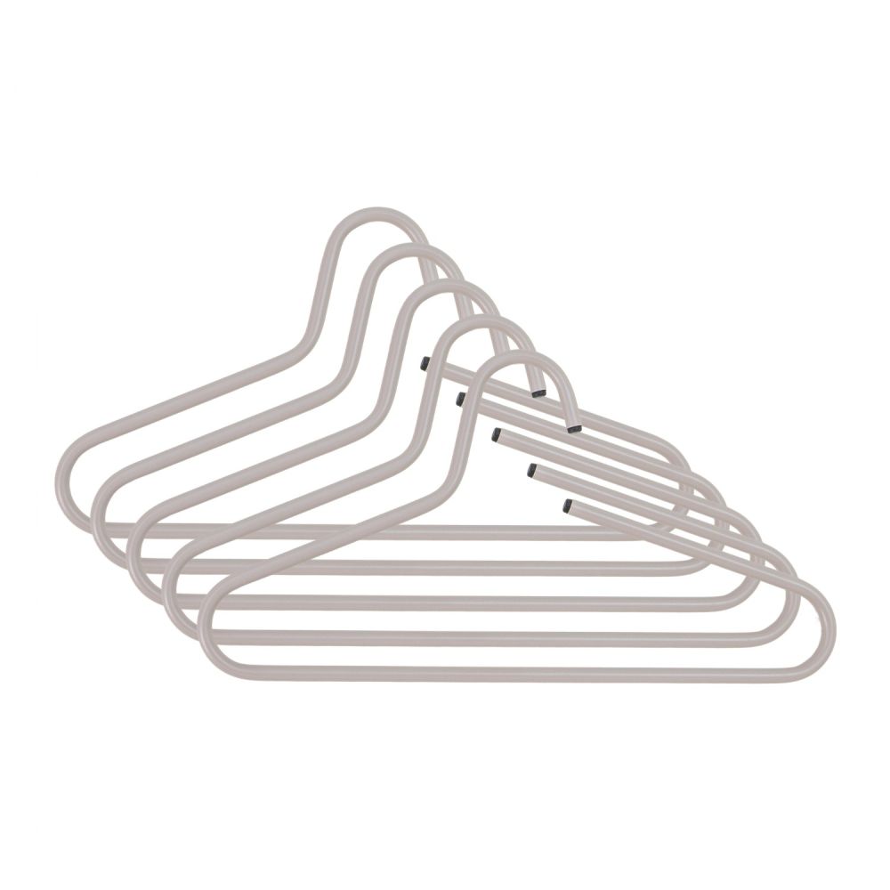 Spinder Design Victorie kledinghangers (set van 5 stuks) - silky taupe