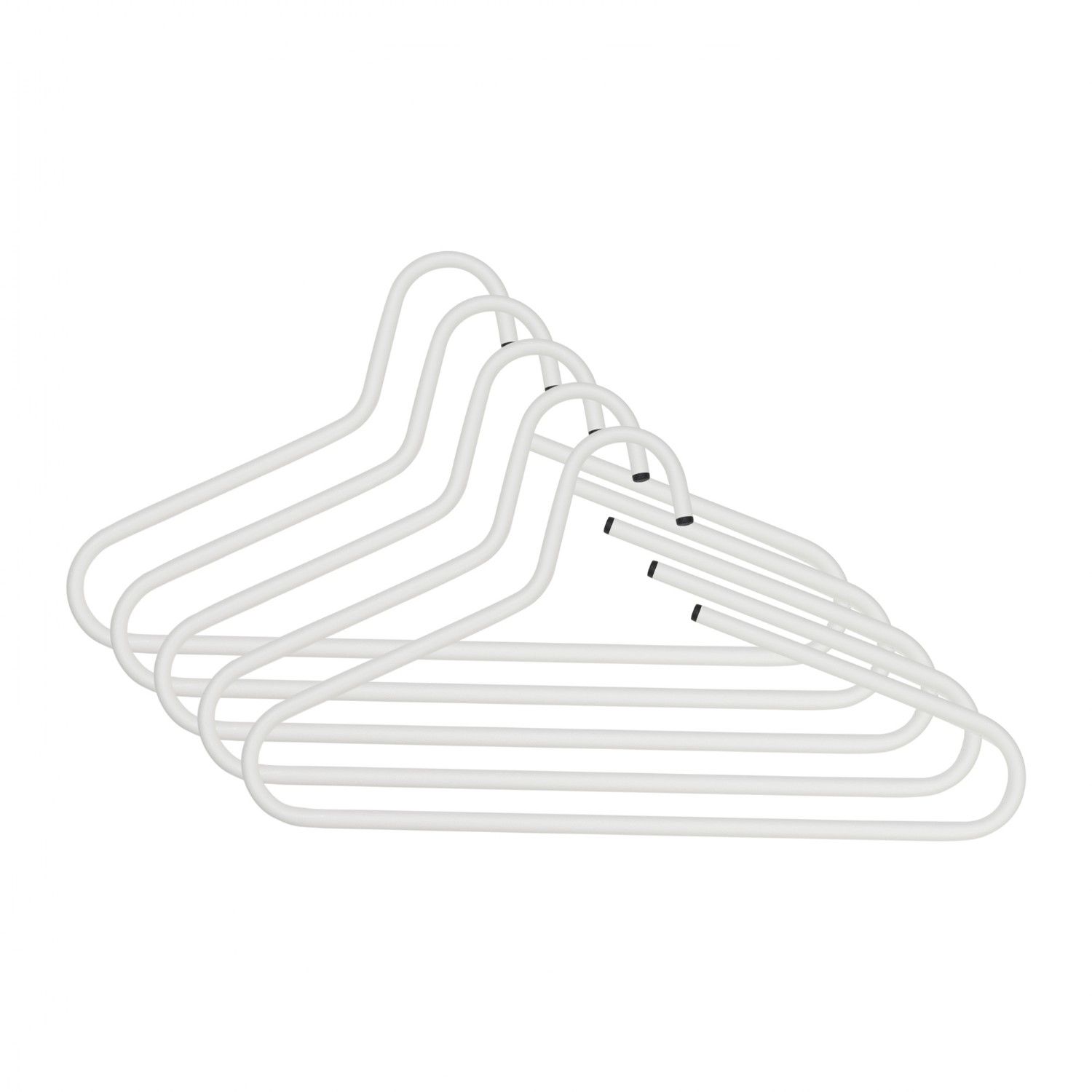 Spinder Design Victorie kledinghangers (set van 5 stuks) - wit