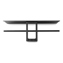 Spinder Design Luno Small 100 wandkapstok - zwart