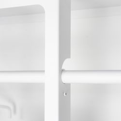 Spinder Design Luno Small 100 wandkapstok - wit