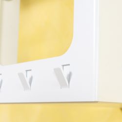 Spinder Design Luno Small 100 wandkapstok - wit