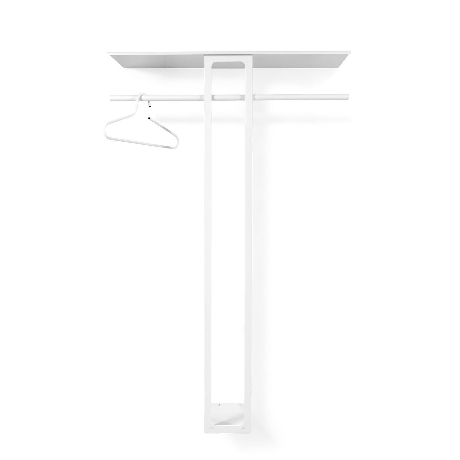 Spinder Design Luno large 100 wandkapstok - wit
