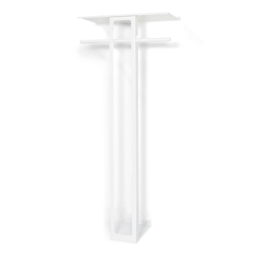 Spinder Design Luno Large 70 wandkapstok - wit