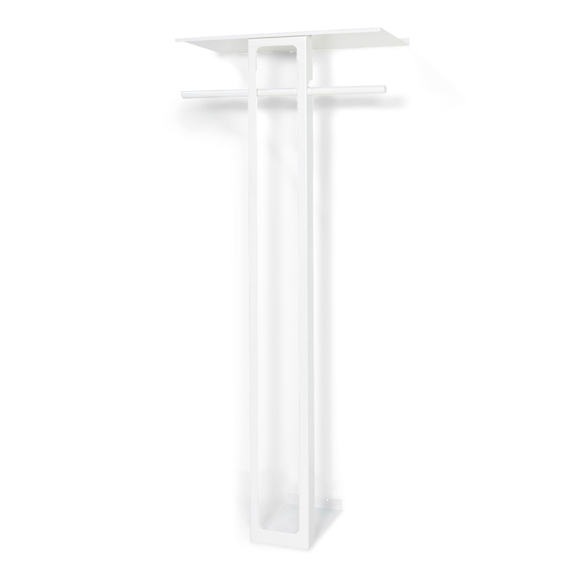 Spinder Design Luno Large 70 wandkapstok - wit