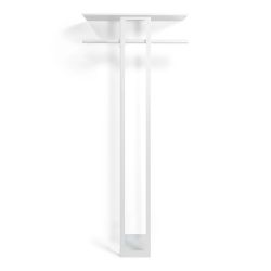 Spinder Design Luno large 70 wandkapstok - wit