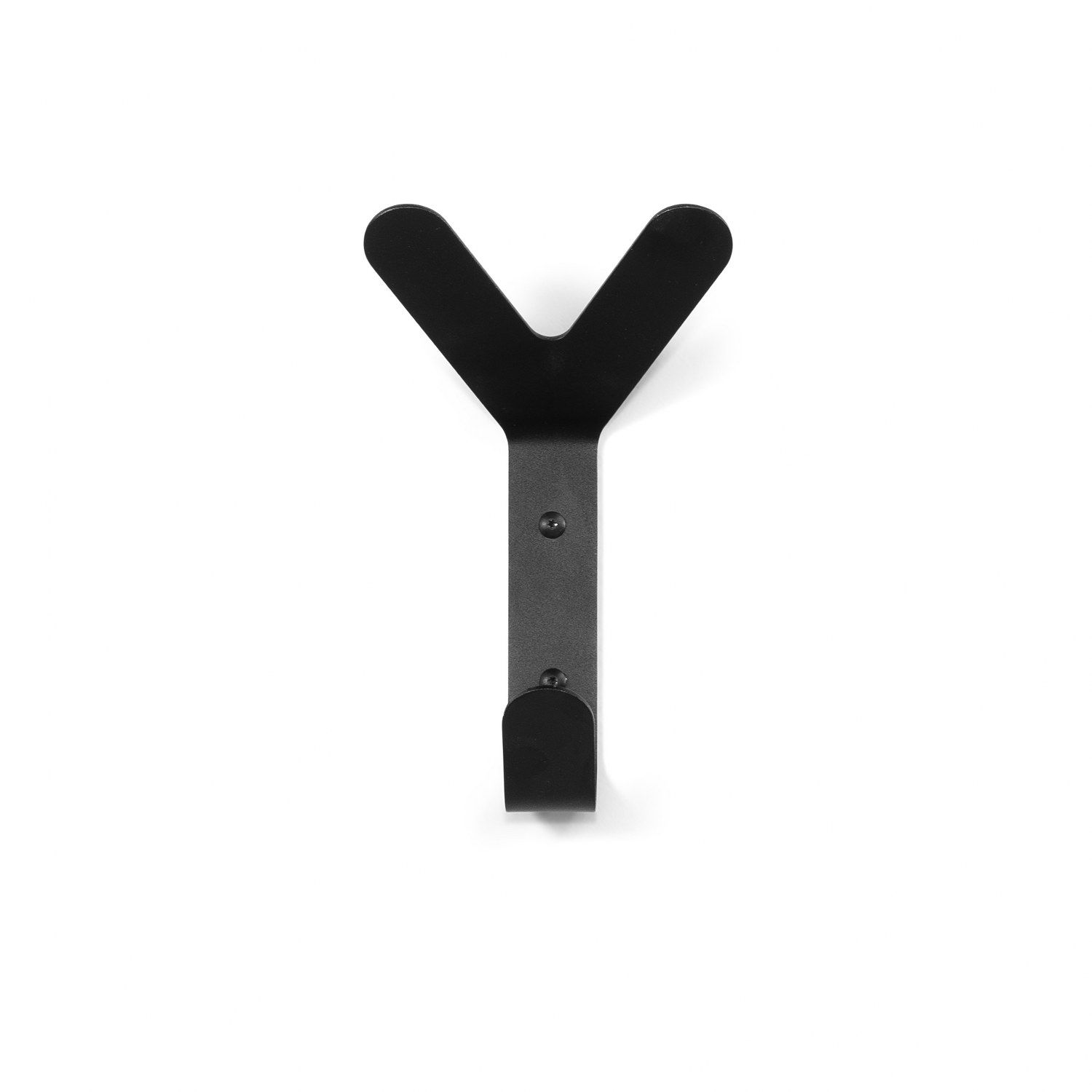 Spinder Design Frondo Hook wandkapstok 16 cm breed - zwart