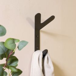 Spinder Design Frondo Hook wandkapstok - zwart