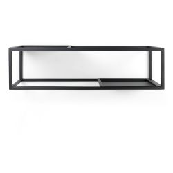 Spinder Design Strato 80 wandkapstok - zwart