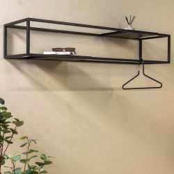 Spinder Design Strato 120wandkapstok - zwart