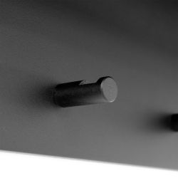 Spinder Design Arcus120wandkapstok - zwart