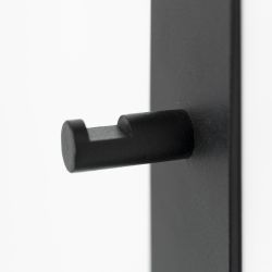 Spinder Design Arcus Bar wandkapstok - zwart