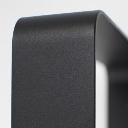 Spinder Design Arcus Bar wandkapstok - zwart