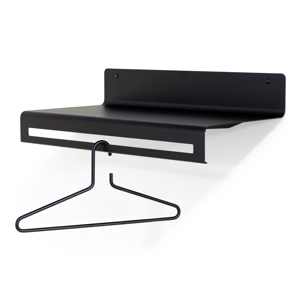 Spinder Design Sway 60 wandkapstok - zwart