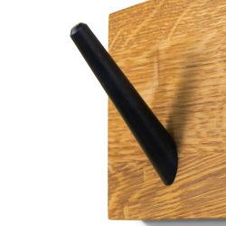 Spinder Design Nub 5 wandkapstok - Eiken