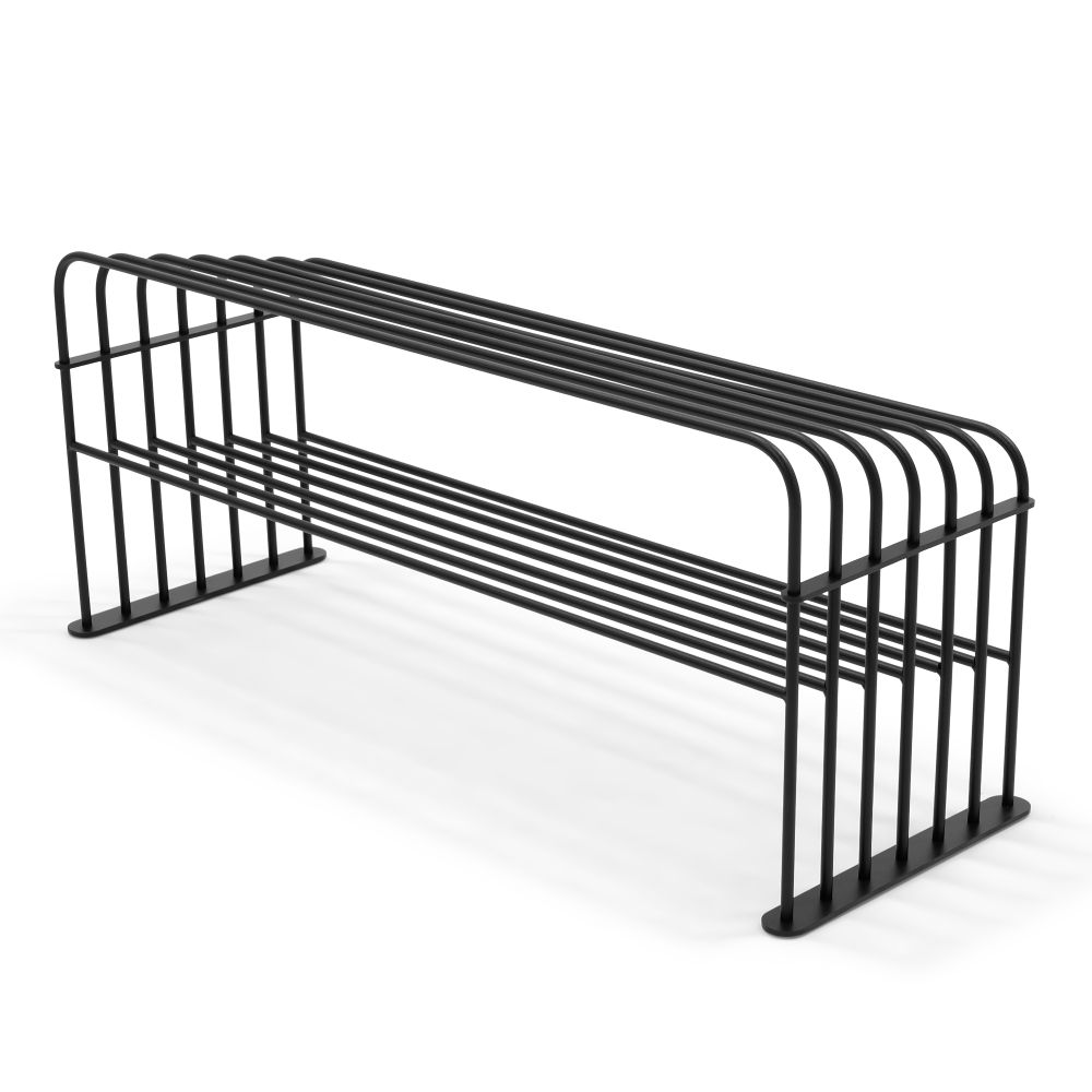 Spinder Design Grid 100 schoenenrek - zwart