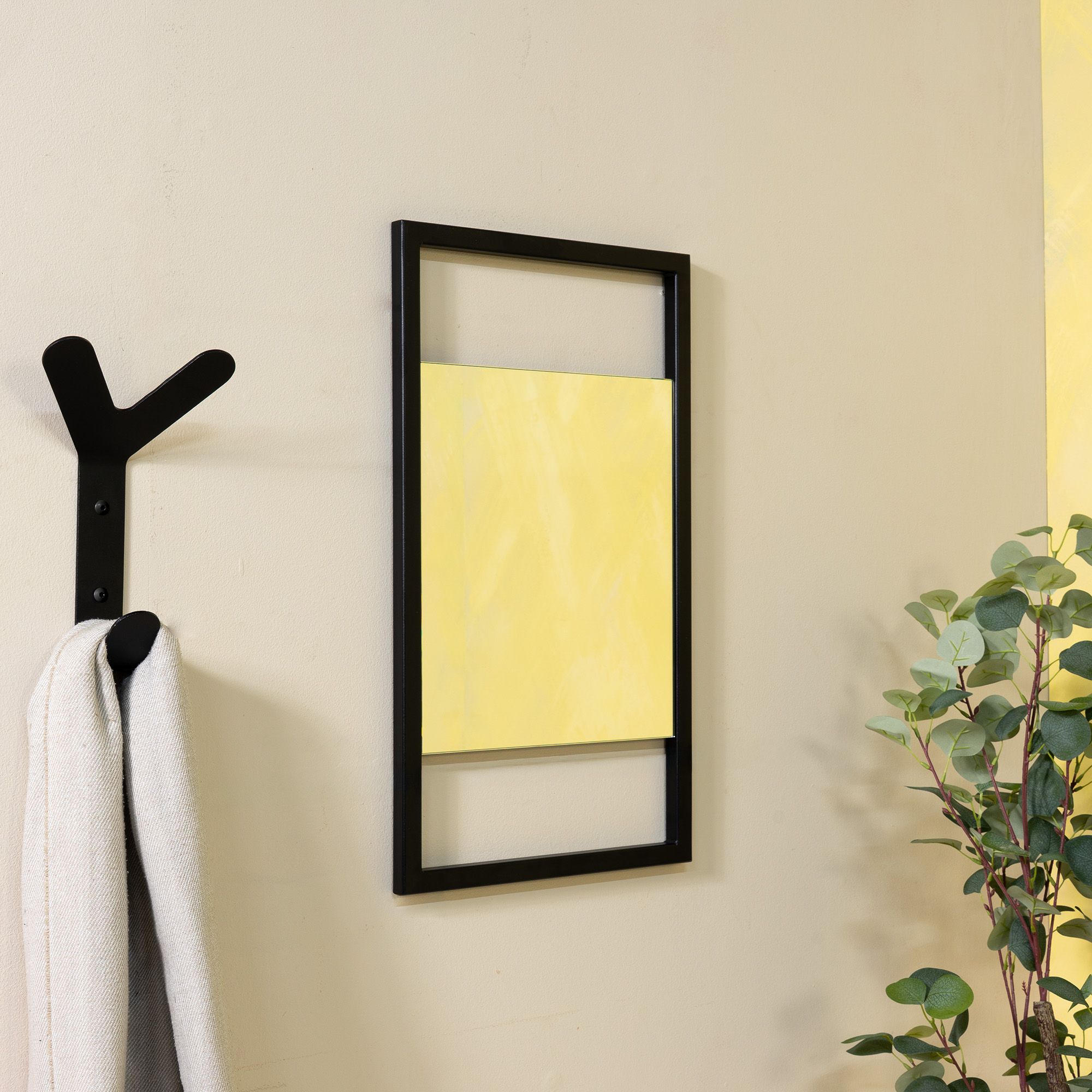 Spinder Design Luma S spiegel 40x60 cm - zwart