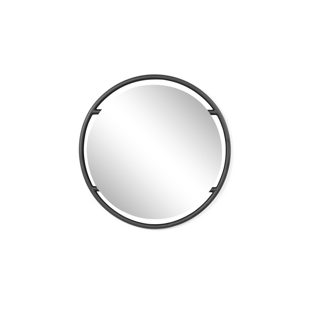Spinder Design Orbis S spiegel 59x59 cm - zwart