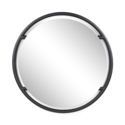 Spinder Design Orbis M spiegel 89x89 cm - zwart