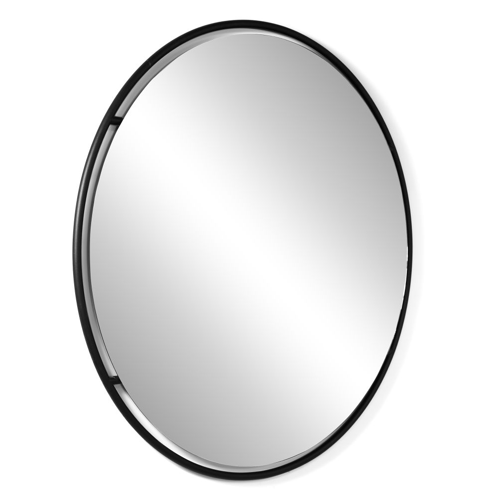 Spinder Design Orbis L spiegel 119x119 cm - zwart