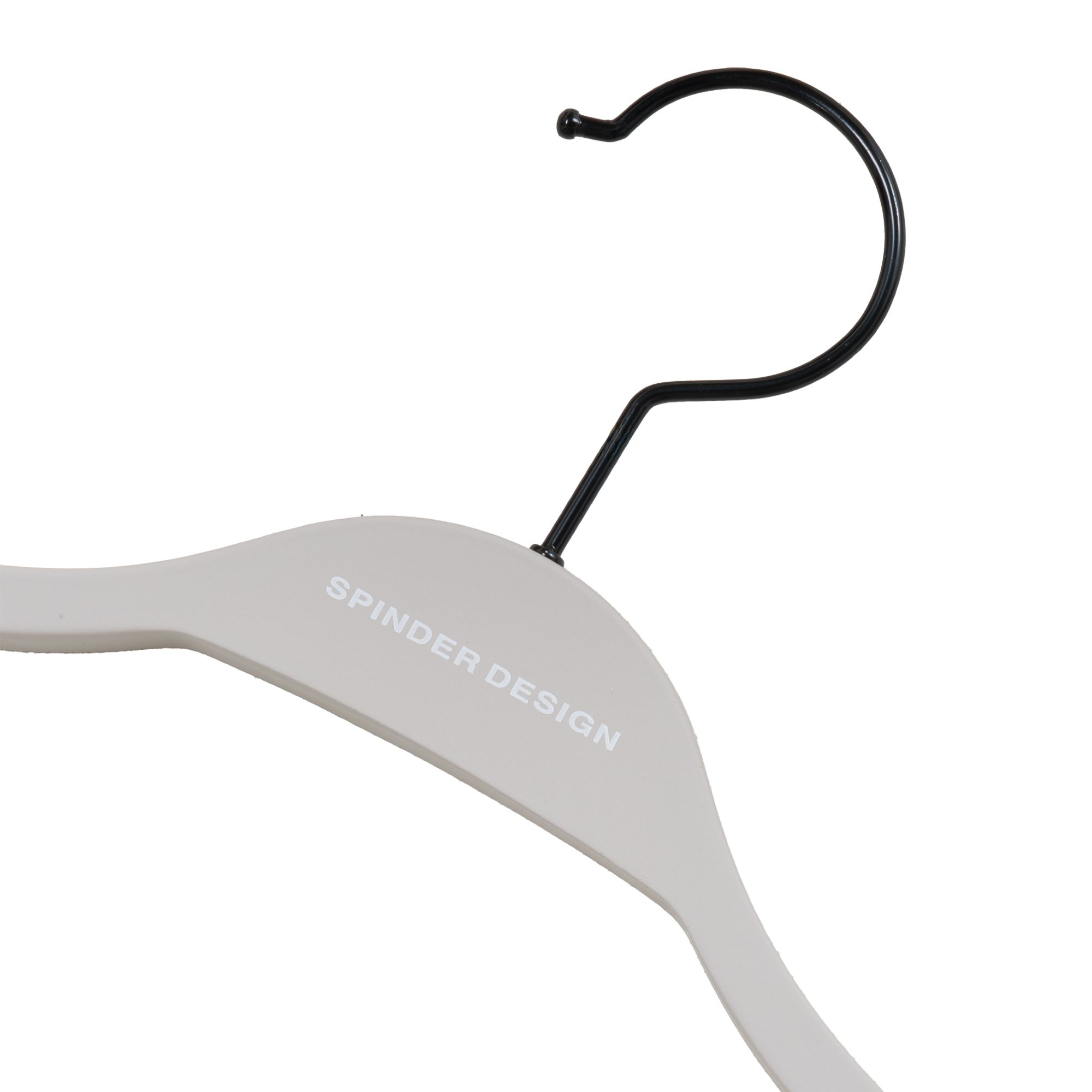 Spinder Design Rosa kledinghangers (set van 5 stuks) - silky taupe