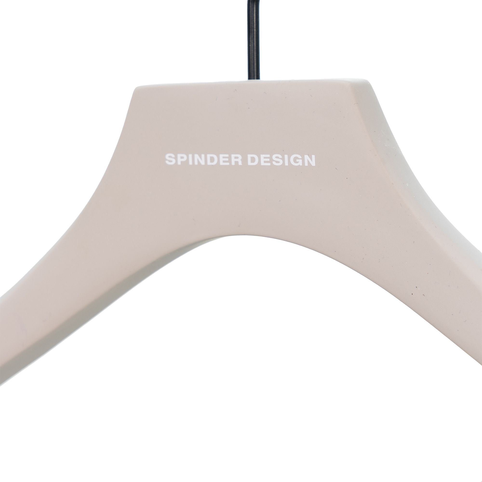 Spinder Design Lotus kledinghangers (set van 5 stuks) - silky taupe