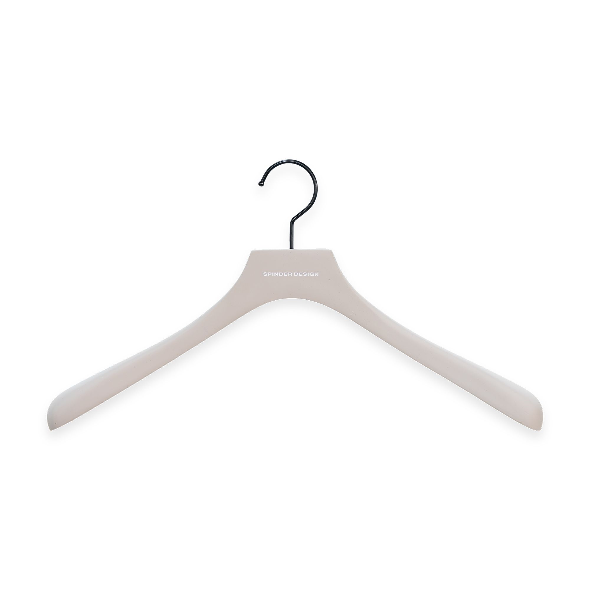 Spinder Design Lotus kledinghangers (set van 5 stuks) - silky taupe