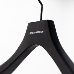 Spinder Design Lotus kledinghangers - zwart