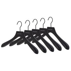 Spinder Design Lotus kledinghangers - zwart