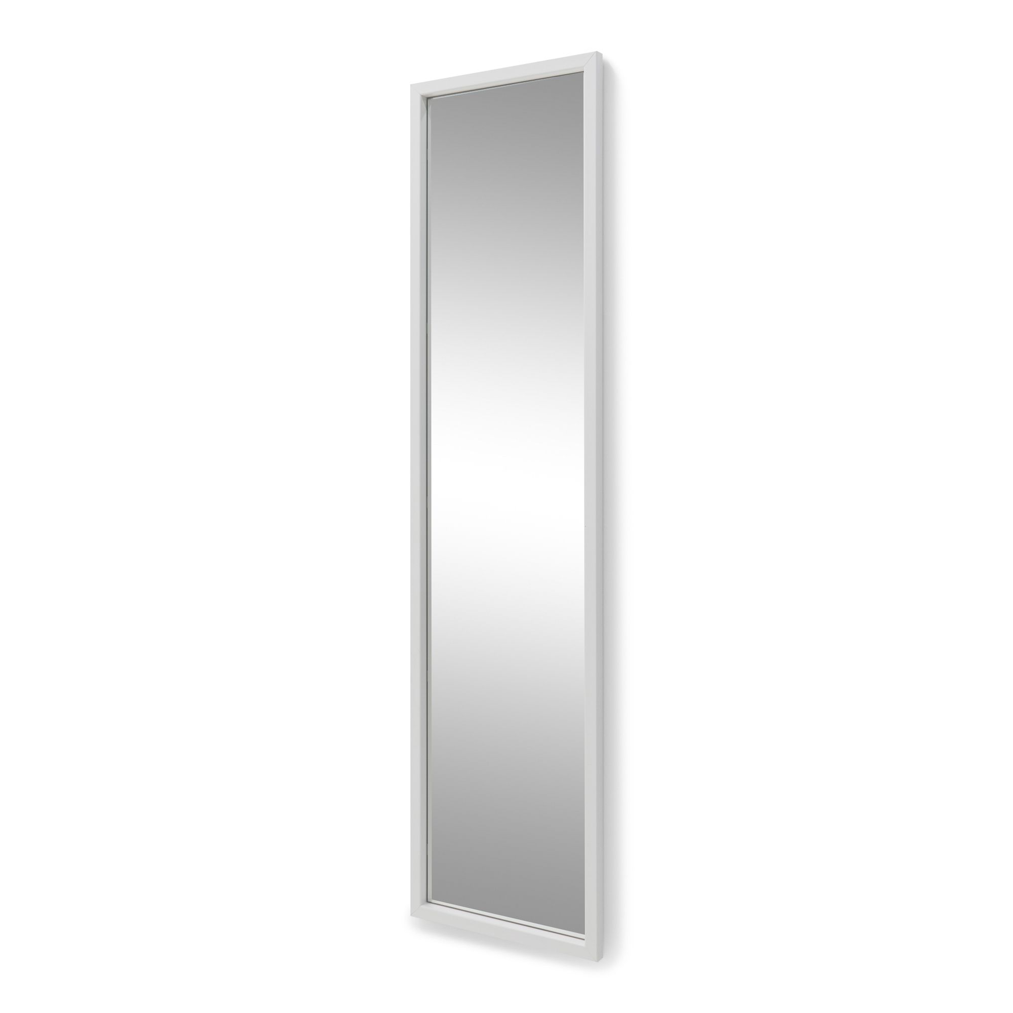 Spinder Design Senza M2 passpiegel 185x46 cm - wit
