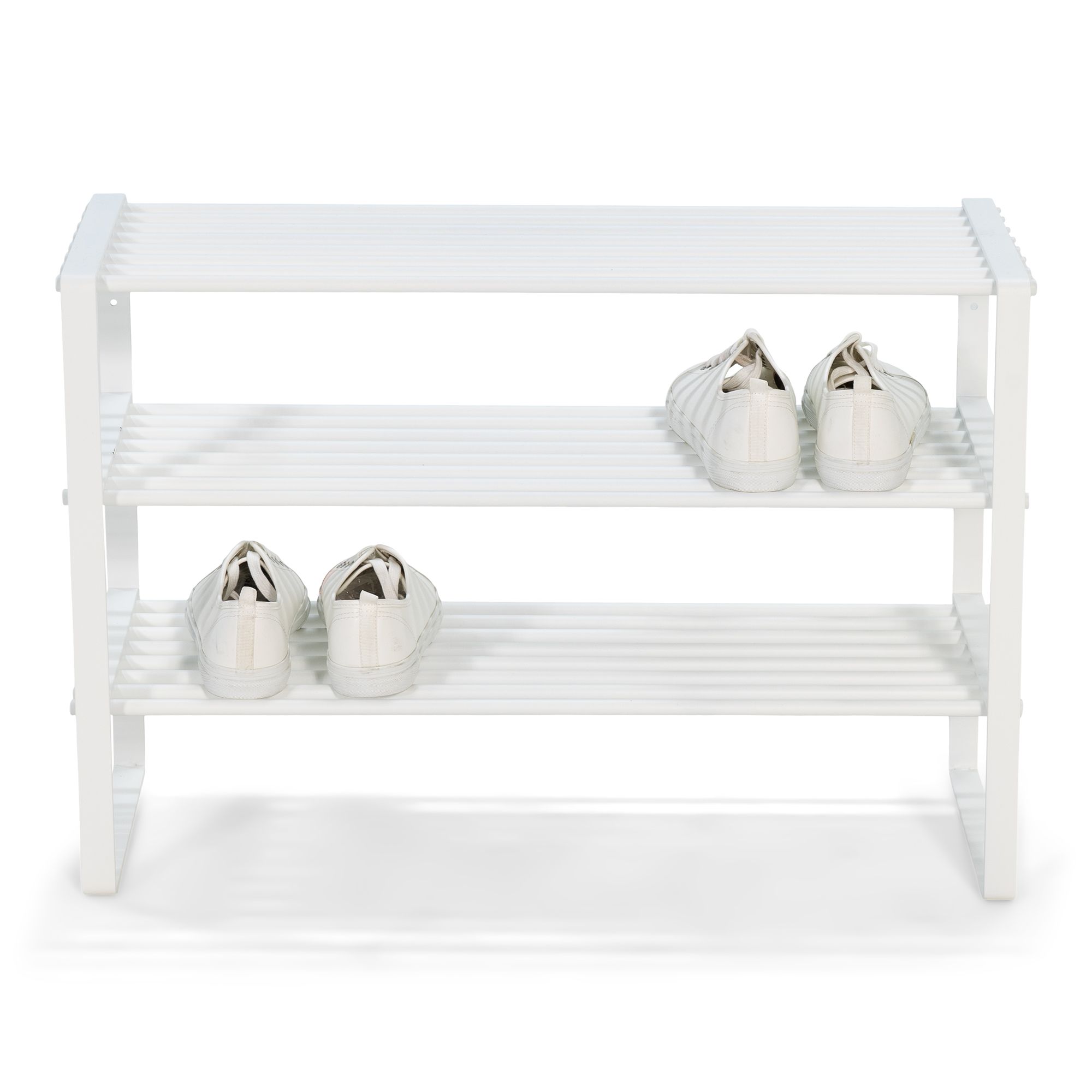 Spinder Design Rex SR2 70cm dubbel schoenenrek - wit