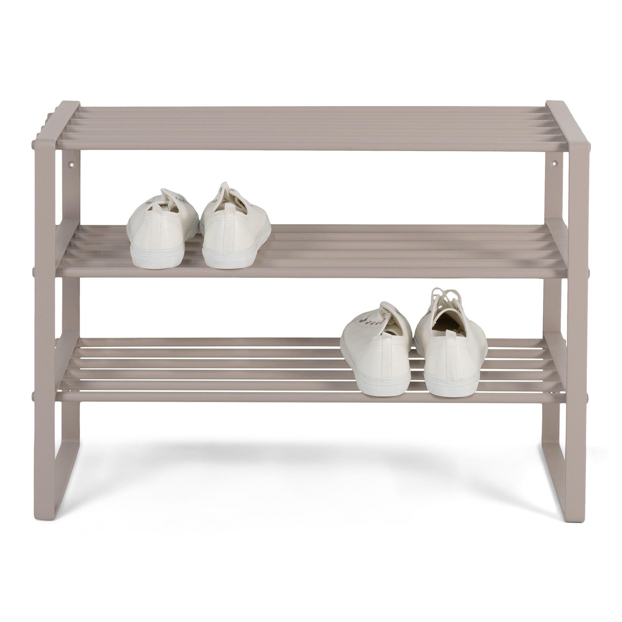 Spinder Design Rex SR2 70cm dubbel schoenenrek - silky taupe