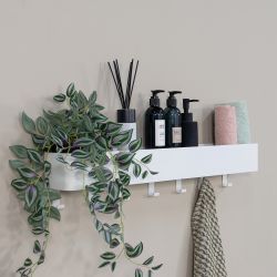 Spinder Design Multi 7 wandkapstok - wit