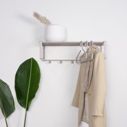 Spinder Design Rex 2 wandkapstok - silky taupe