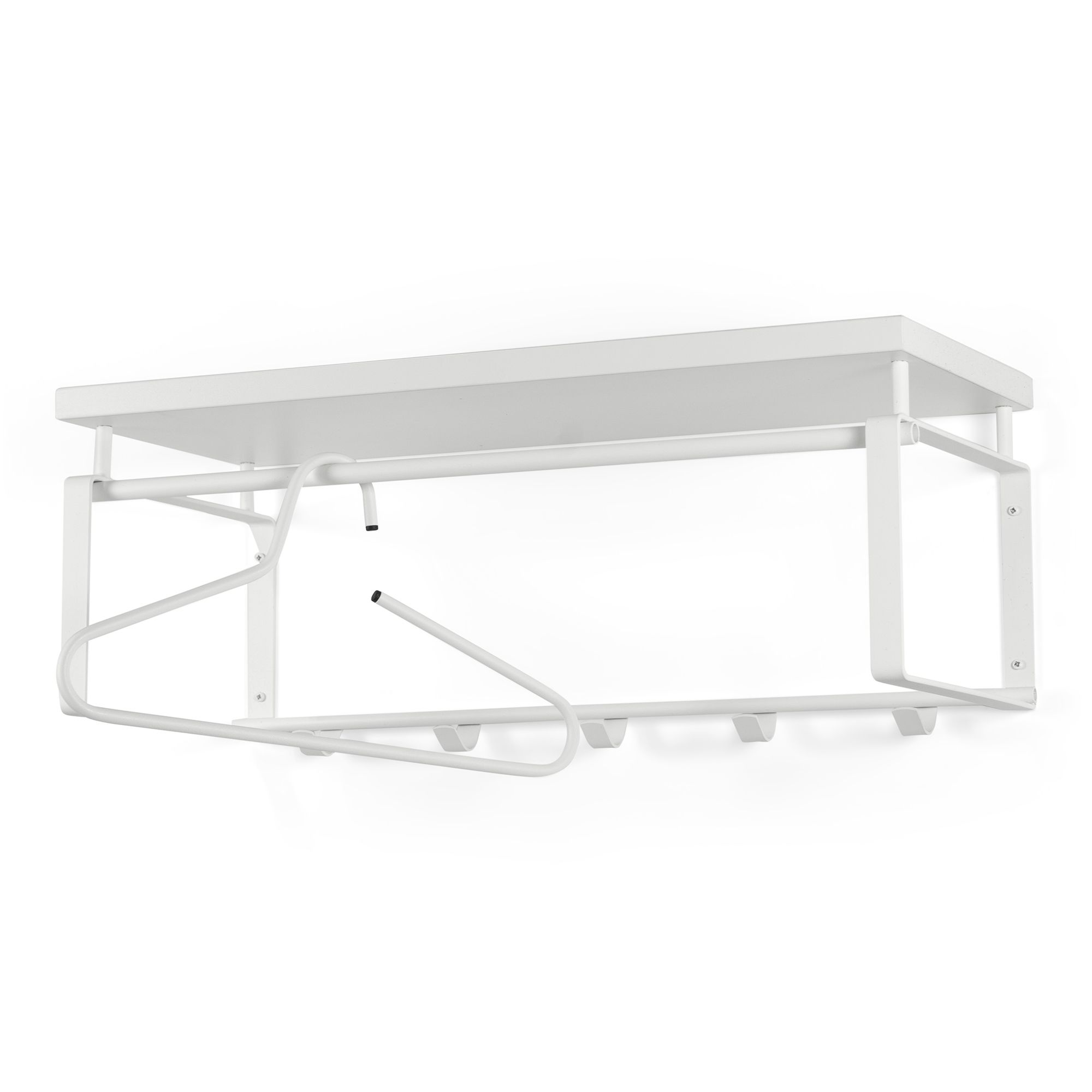 Spinder Design Rex 3 wandkapstok - wit