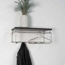 Spinder Design Rex 3 wandkapstok - nikkel