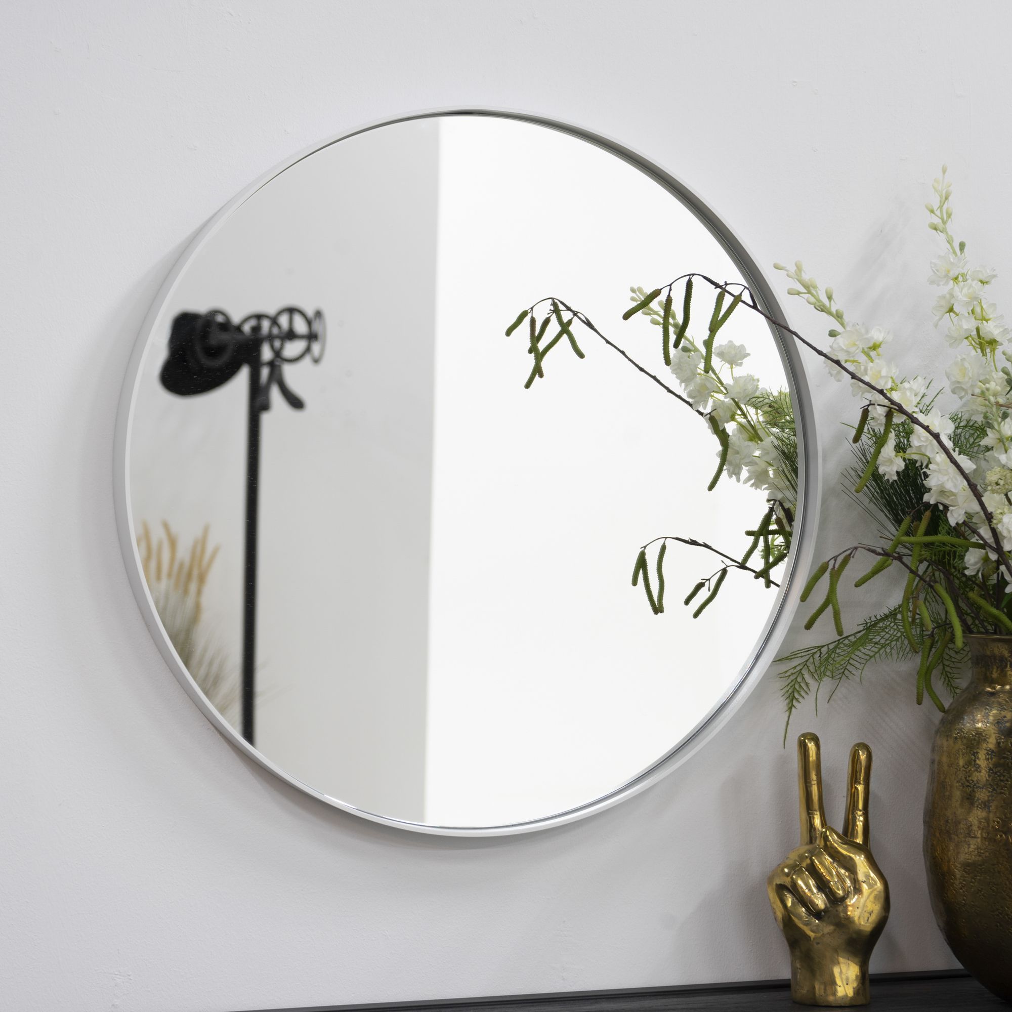 Spinder Design Donna 3 spiegel 60x60 cm - wit
