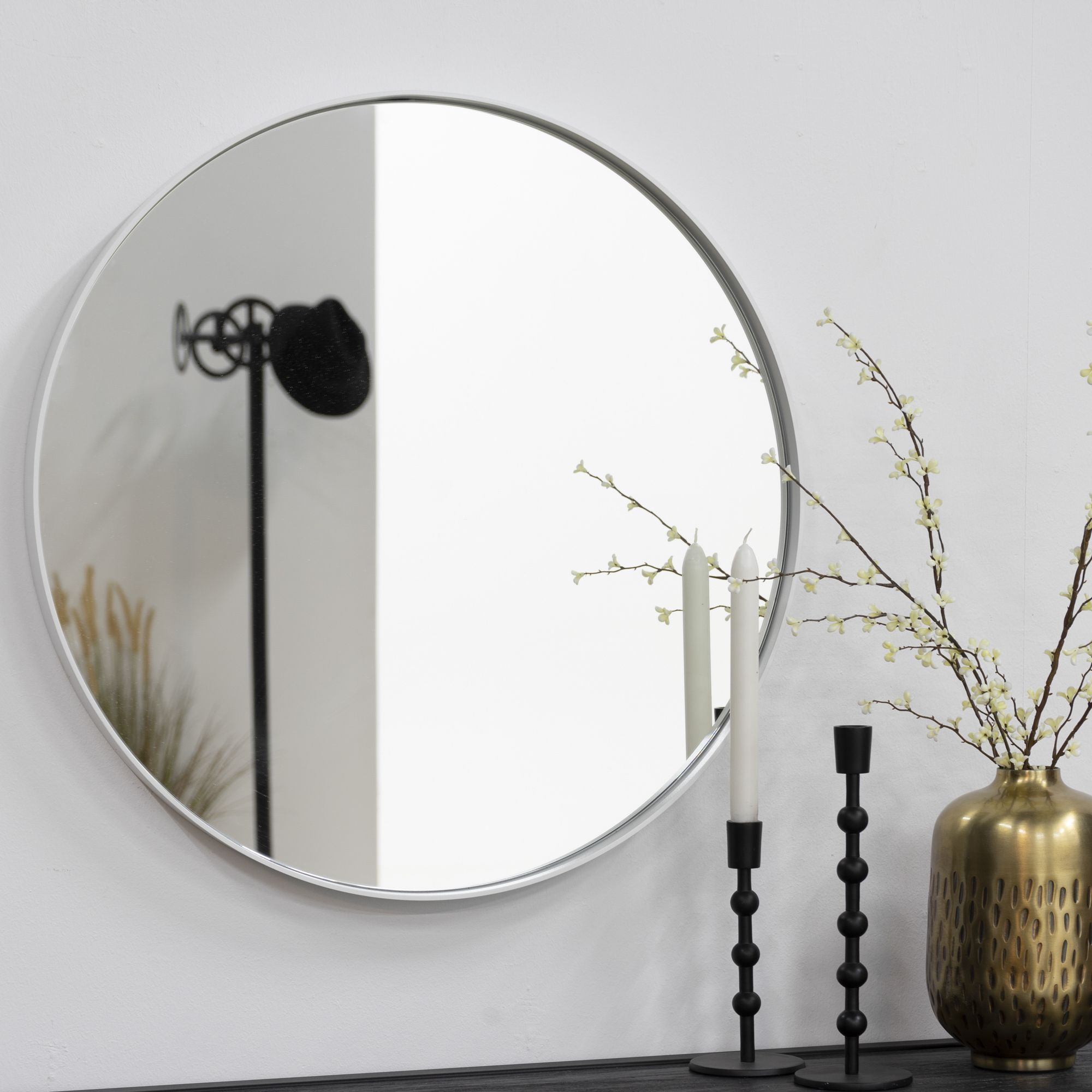 Spinder Design Donna 3 spiegel 60x60 cm - wit