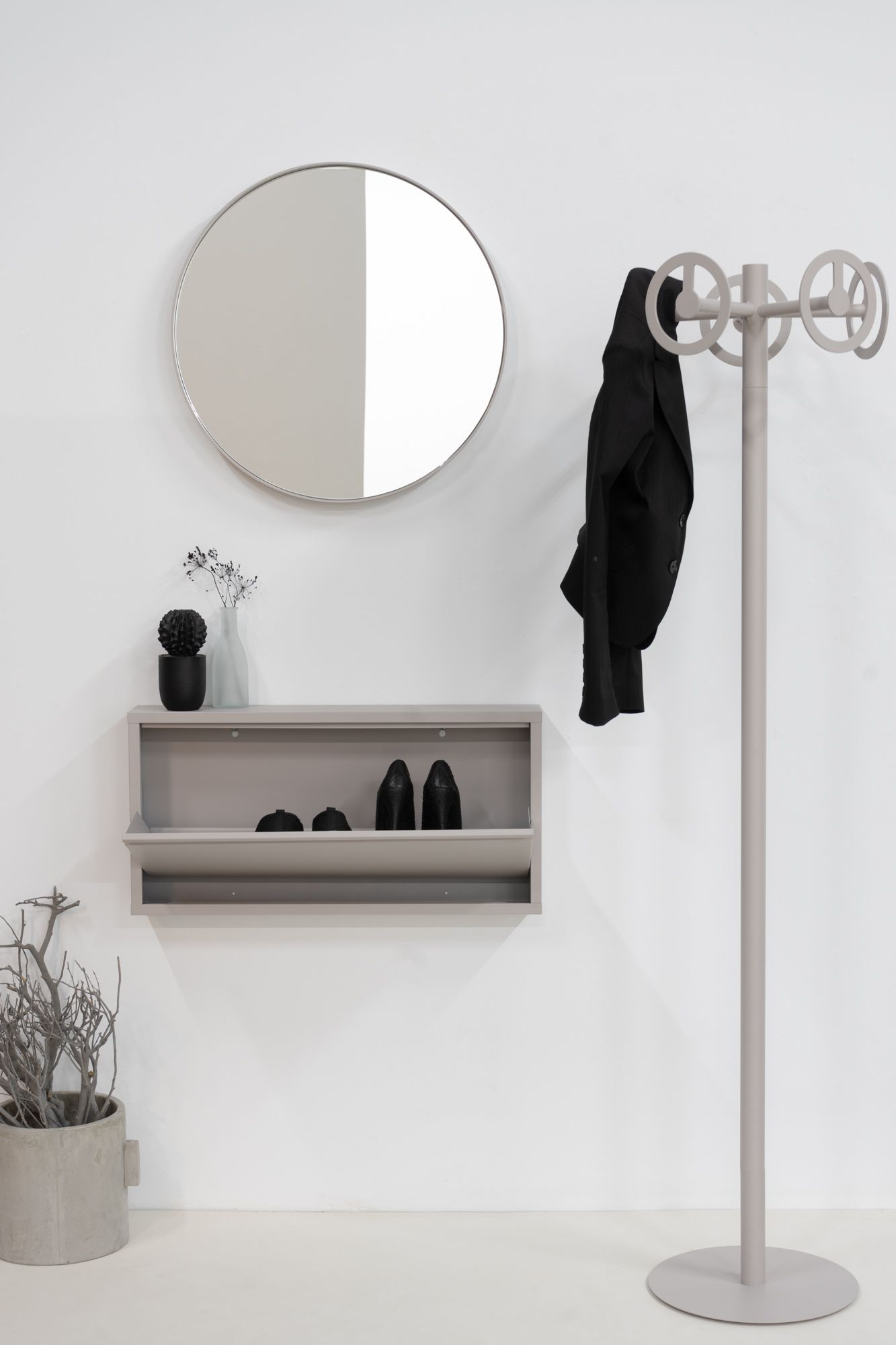 Spinder Design Donna 3 spiegel 60x60 cm - silky taupe