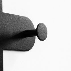 Spinder Design Frondo wandkapstok 66 cm breed - zwart