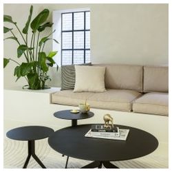 Spinder Design Daley High bijzettafel 45 cm hoog- zwart