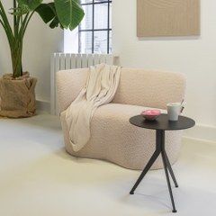 Spinder Design Daley High bijzettafel 45 cm hoog - zwart