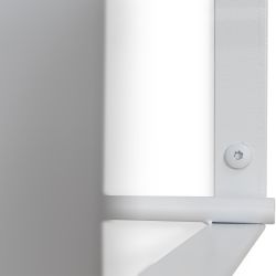 Spinder Design Rex 2 XL wandkapstok - wit