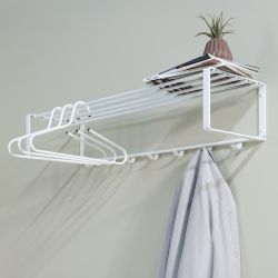 Spinder Design Rex 2 XL wandkapstok - wit