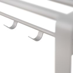 Spinder Design Rex 2 XL wandkapstok - silky taupe