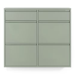 Spinder Design Billy 6 schoenenkast - dusty green