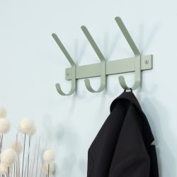 Spinder Design Dexter 3 wandkapstok - dusty  green