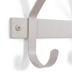 Spinder Design Dexter 3 wandkapstok - silky taupe